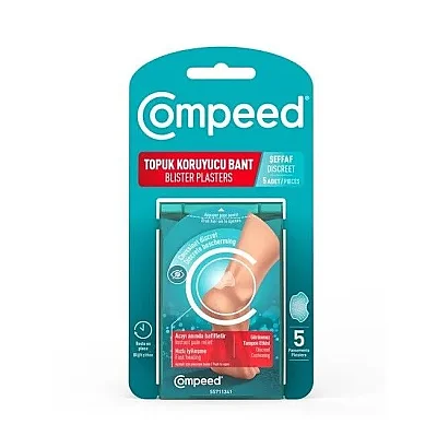 Compeed Topuk Koruyucu Bant Şeffaf 5li - Compeed