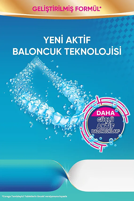 Corega Proguard Ortodontik Günlük Diş Protezi Temizleyici 30 Tablet - 3