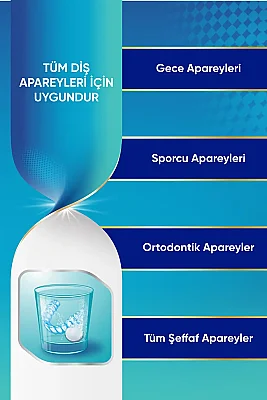 Corega Proguard Ortodontik Günlük Diş Protezi Temizleyici 30 Tablet - 5