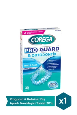 Corega Proguard & Retainer Temizleyici 30 Tablet - Corega