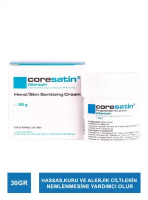 Coresatin Allantoin Mavi Krem Kavanoz 30 gr - Coresatin