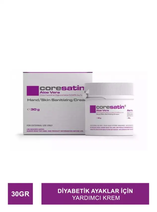 Coresatin Aloe Vera Mor Krem Kavanoz 30 gr - 1