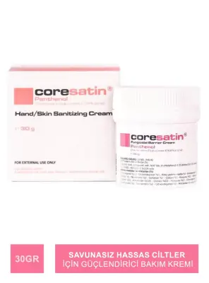 Coresatin Panthenol Pembe Krem Kavanoz 30 gr - Coresatin