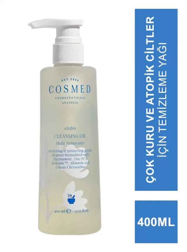 Cosmed Atopia Cleansing Oil Temizleme Yağı 400 ml - 1