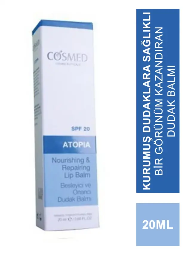Cosmed Atopia Nourishing & Repairing Lip Balm SPF 20 20 ml - 1