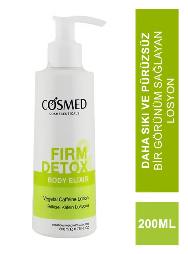 Cosmed Body Elixir 200 ml Bitkisel Kafein Losyonu - 1