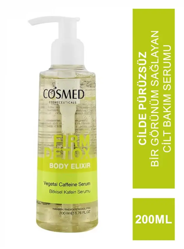 Cosmed Body Elixir 200 ml Bitkisel Kafein Serumu - 1