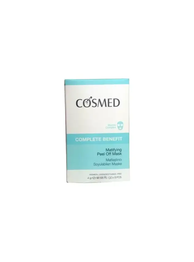 Cosmed Complete Benefit Matifying Peel Off Mask 8x4 ml Matlaştırıcı Soyulabilen Maske - 2