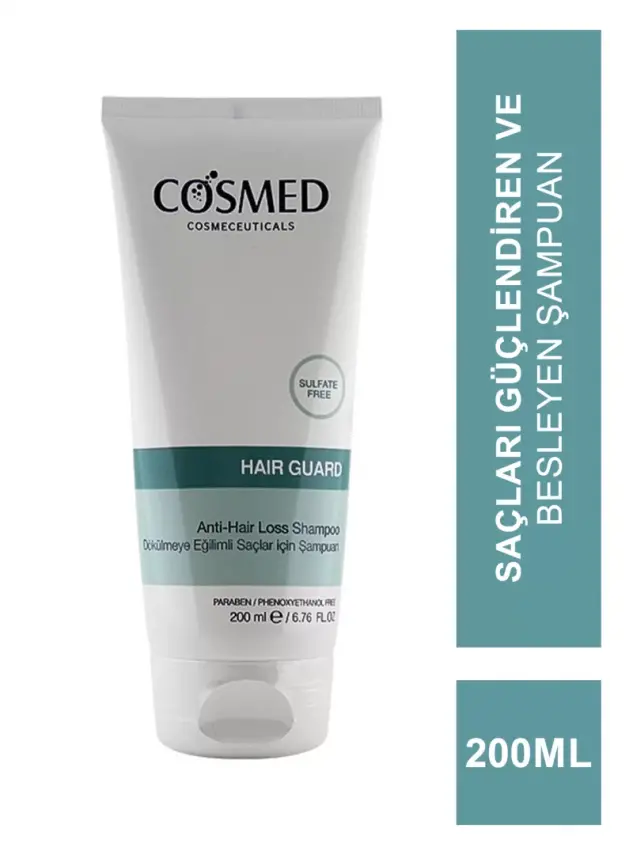 Cosmed Hair Guard Anti-Hair Loss Shampoo Dökülmeye Eğilimli Saçlar İçin Şampuan 200 ml - 1