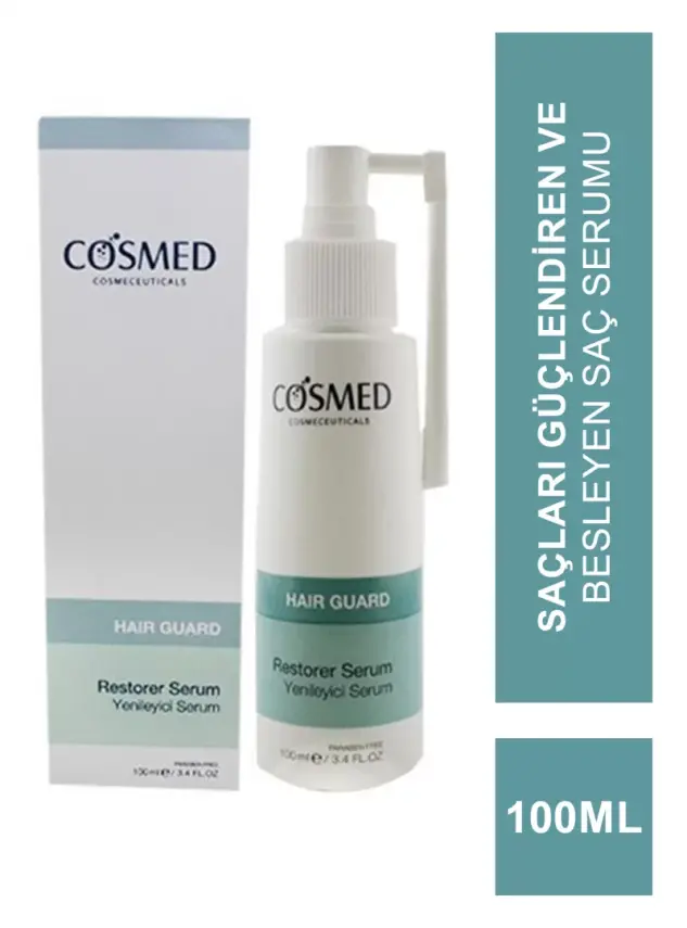 Cosmed Hair Guard Restorer Serum 100 ml Yenilemeye Yardımcı Saç Serumu - 1
