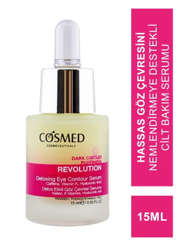 Cosmed Revolution Detox Etkili Göz Çevresi Serumu 15 ml - 1