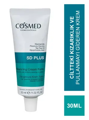 Cosmed SD Plus Balancing Cream Forte 30 ml Dengeleyici Krem - 1