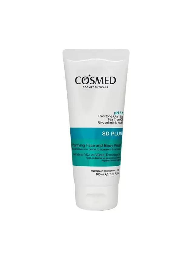 Cosmed SD Plus Purifying Face And Body Wash 100 ml Arındırıcı Yüz ve Vücut Temizleyicisi - 2