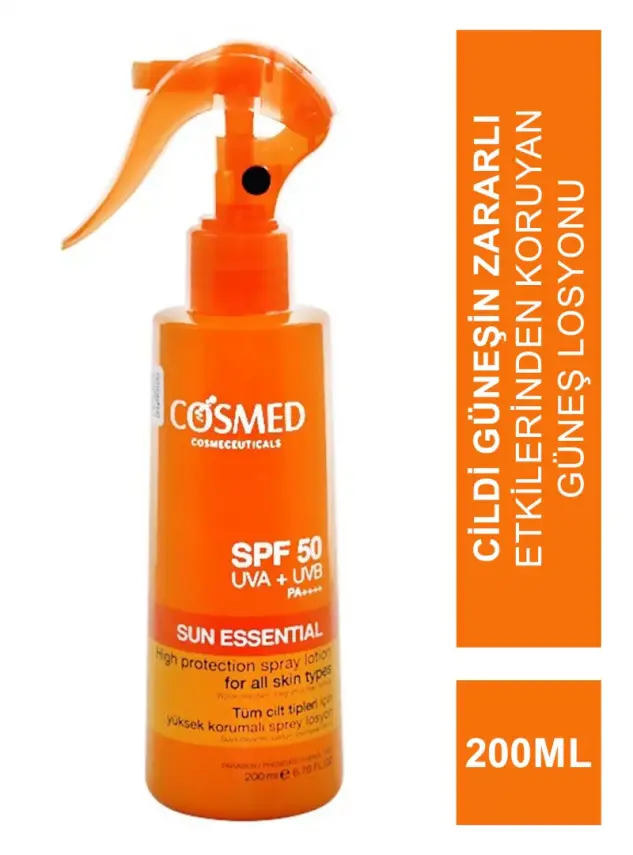Cosmed Sun Essential High Protection SPF 50+ Spray 200 ml - 1