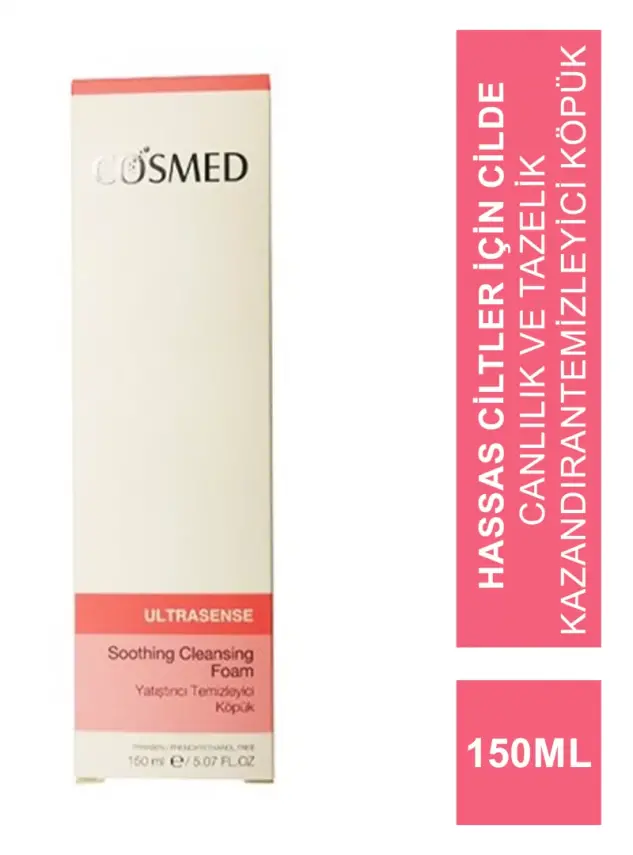 Cosmed Ultrasense Soothing Cleansing Foam 150 ml Yatıştırıcı Temizleyici Köpük - 1