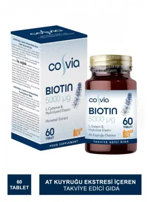 Cosvia Biotin 5000mg 60 Tablet - 2