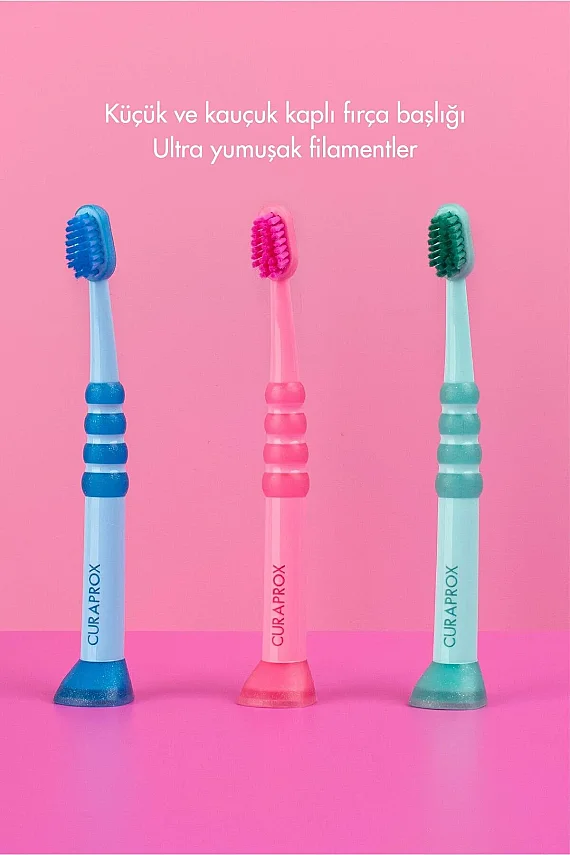 Curaprox Baby 0-4 Yaş Diş Fırçası - 5