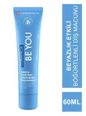 Curaprox Be You Beyazlatıcı - Böğürtlen - Meyankökü - Diş Macunu - Blue 60 ml - 1