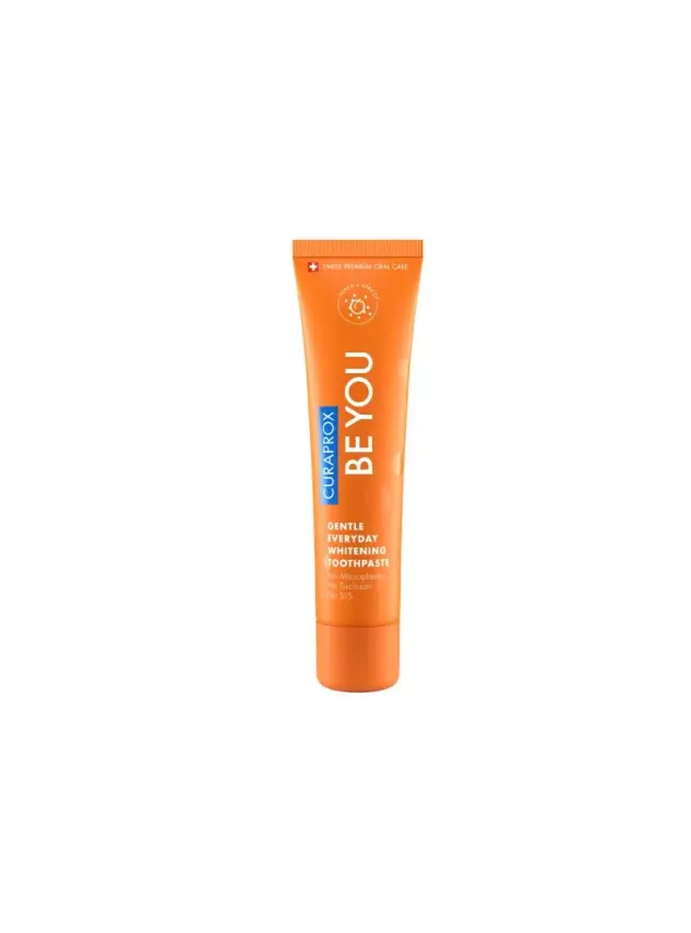 Curaprox Be You Beyazlatıcı - Şeftali - Kayısı - Diş Macunu - Orange 60 ml - 2