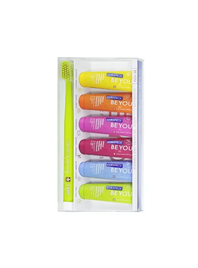 Curaprox Be You Whitening 6'lı Karma Set - 10ml - + 5460 Fırça - 2