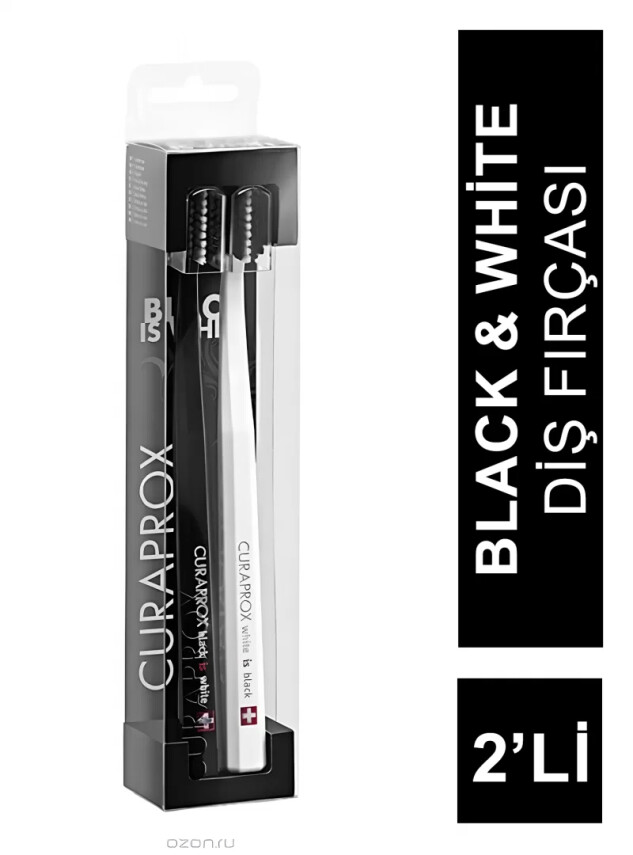 Curaprox Black&White Edition 2'li Diş Fırçası - Curaprox