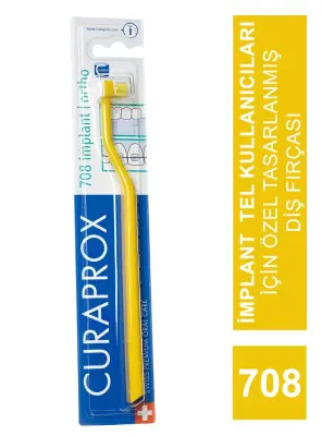 Curaprox CS 708 Implant Tek Demet Diş Fırçası - Curaprox