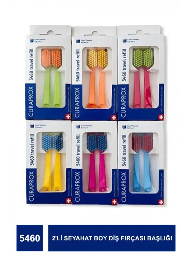 Curaprox CS Travel Refill Yedek Fırça 2 Adet Başlık - 1