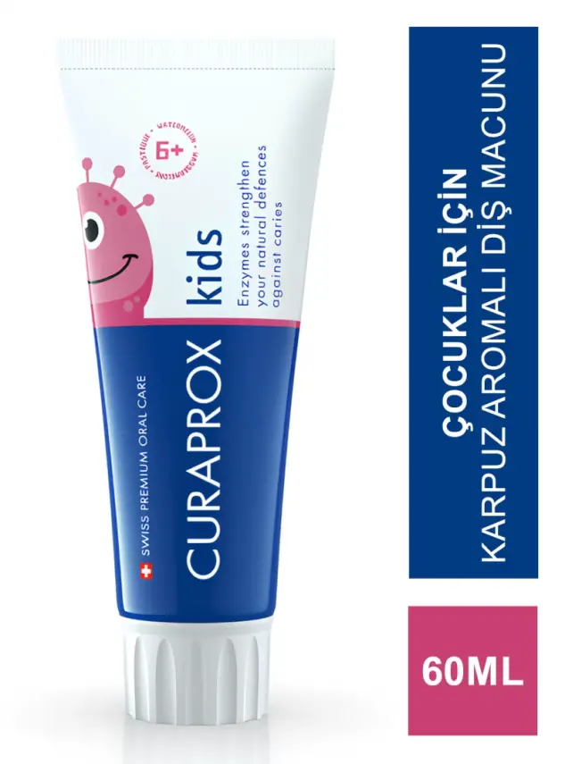 Curaprox Kids Karpuz Aromalı Diş Macunu 60 ml - 1