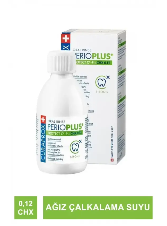 Curaprox Perioplus Protect 0,12chx Ağız Çalkalama Suyu 200 ml - 1