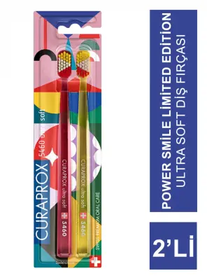 Curaprox Power Smile Limited Edition Ultra Soft 2'li Diş Fırçası - 1