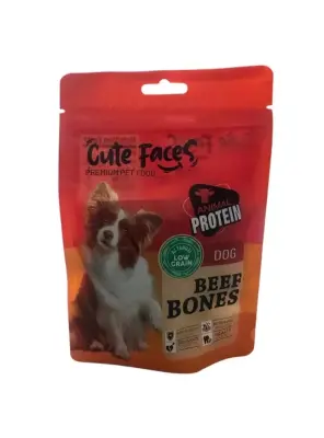 Cute Faces Dog Beef Bones 80 Gr - Cute Faces