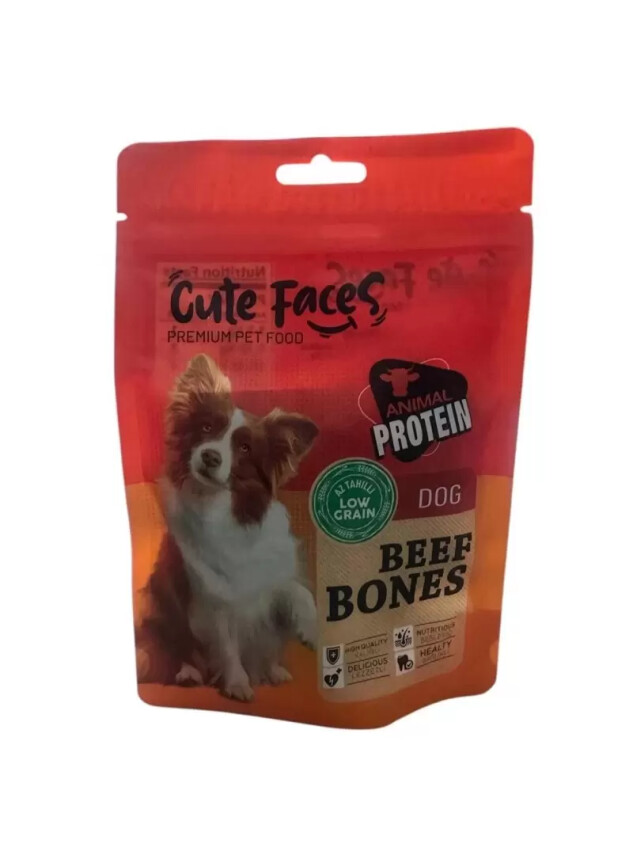 Cute Faces Dog Beef Bones 80 Gr - Cute Faces
