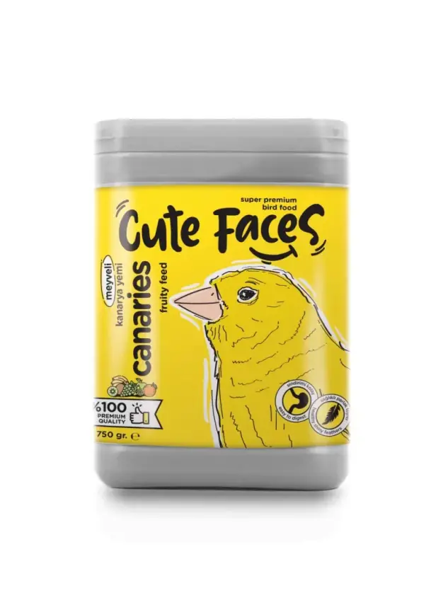 Cute Faces Meyveli Kanarya Yemi 750 Gr - 1