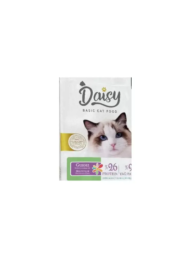 Daisy Basic Gurme Multicolor Tavuk Etli Kedi Açık Mama 1Kg - 1