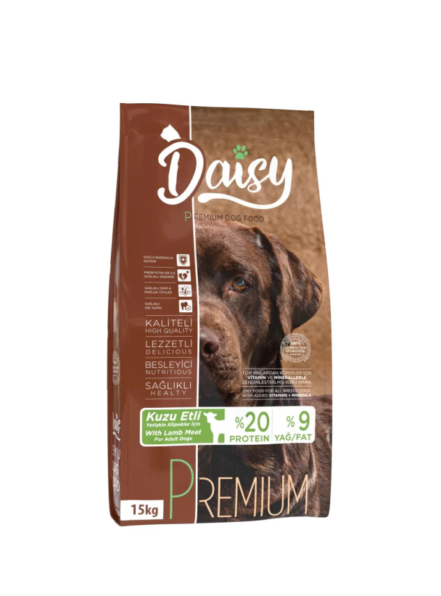 Daisy Basic Kuzulu Yetişkin Köpek Açık Mama 1Kg - Daisy