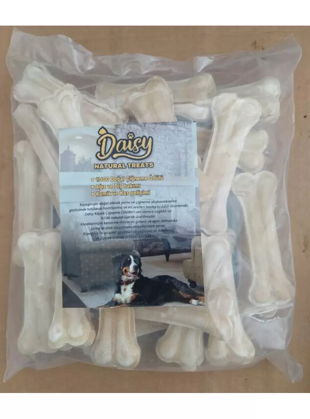 Daisy Beyaz Pres Kemik 30-35 gr. 10 cm - Daisy