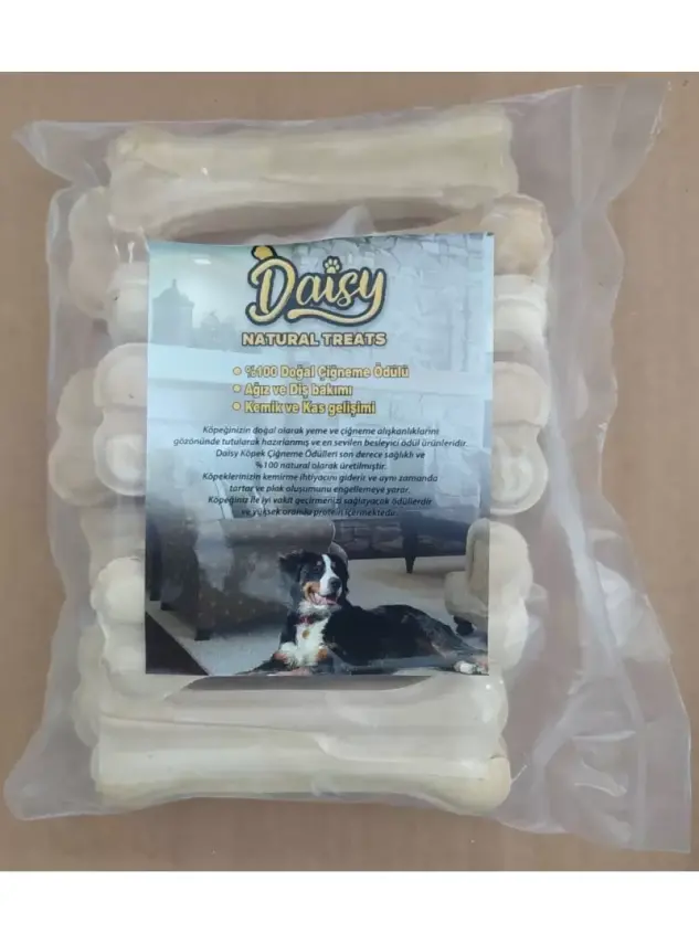 Daisy Beyaz Pres Kemik 75-80 gr. 13 cm - 1
