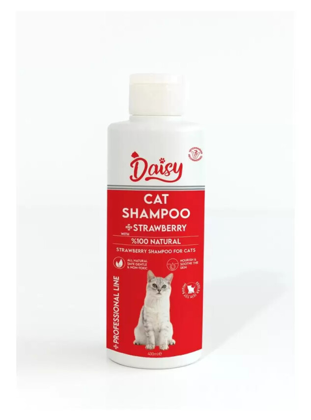 Daisy Çilekli Kedi Şampuanı 400ml - Daisy