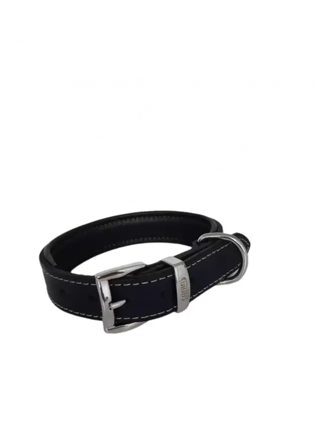 Daisy Klasik Deri Köpek Tasması XS-2cm Lacivert - 1