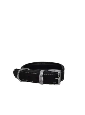 Daisy Klasik Deri Köpek Tasması XS-2cm Siyah - Daisy
