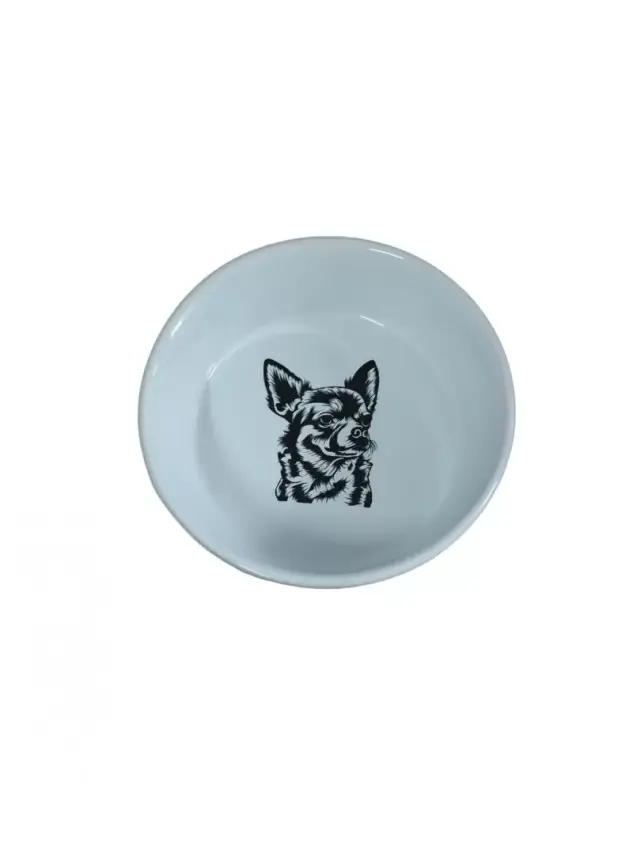 Daisy Köpek Porselen Mama ve Su Kabı 14,5*5cm - 1
