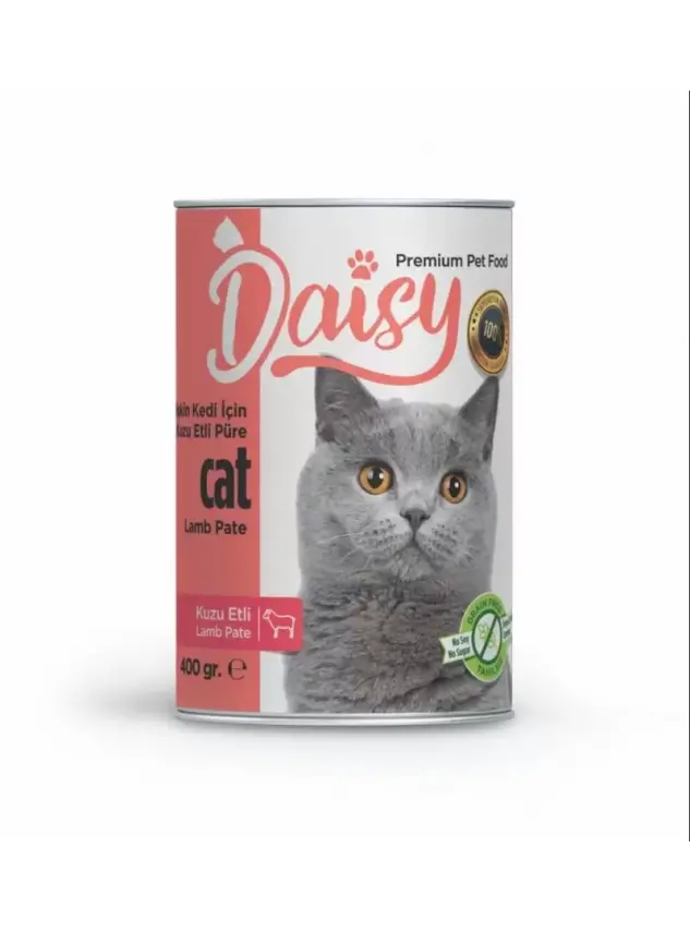 Daisy Pate Kuzu Etli Ezme Yetişkin Kedi Konserve 400 gr - 1