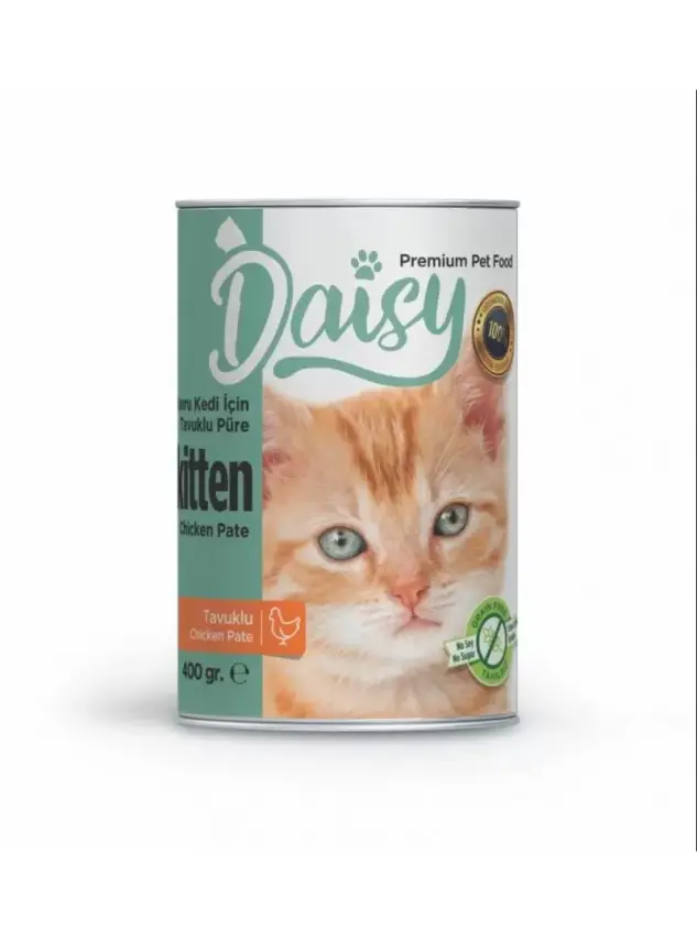 Daisy Pate Tavuk Etli Ezme Yavru Kedi Konserve 400 gr - 1