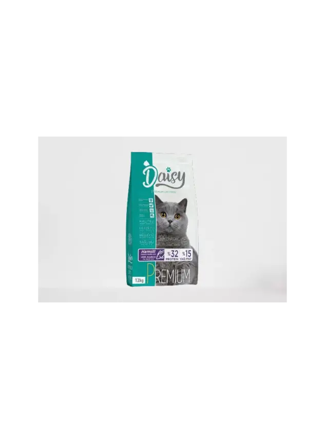 Daisy Premium Hamsi Etli Yetişkin Kedi Maması 12 Kg - 1