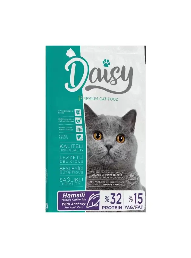 Daisy Premium Hamsili Kedi Açık Mama 1Kg - 1