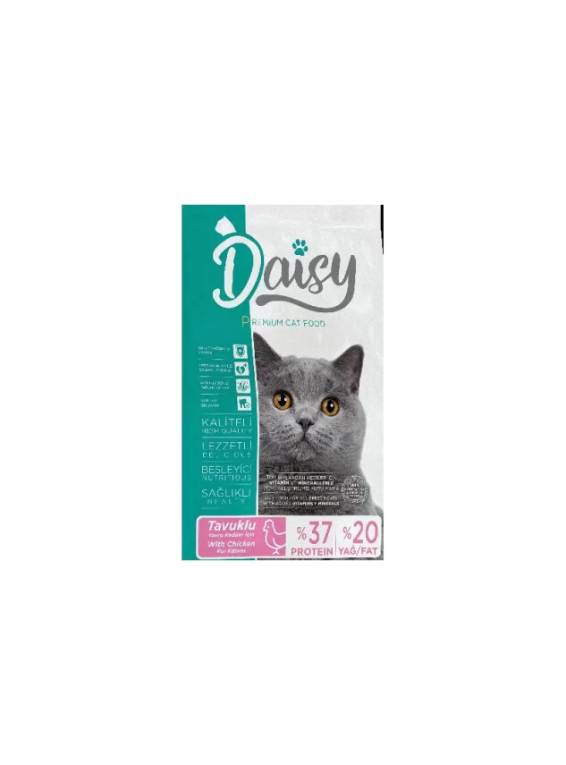 Daisy Premium Kitten Tavuk Etli Kedi Açık Mama 1Kg - Diğer Bakım Ürünleri