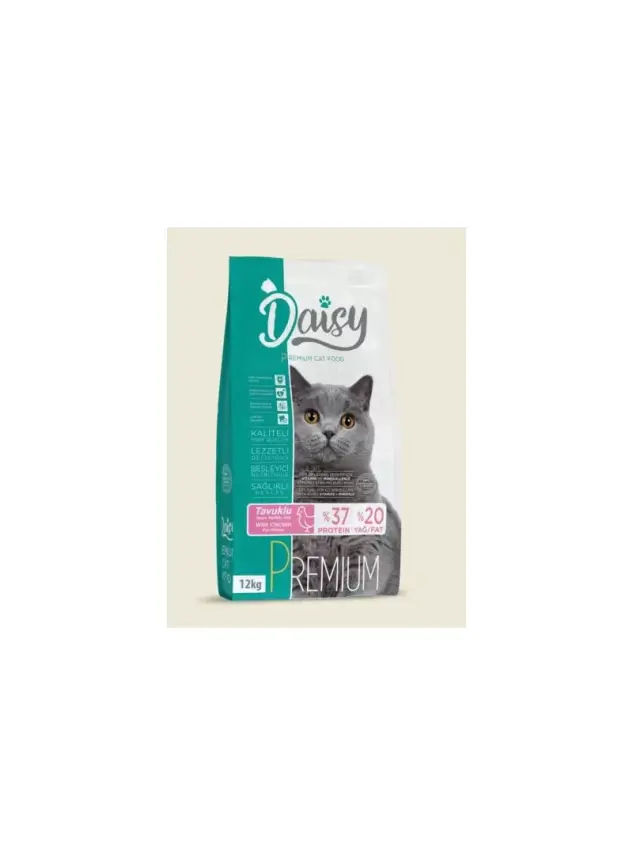 Daisy Premium Kitten Tavuk Etli Kedi Maması 12 Kg - 1