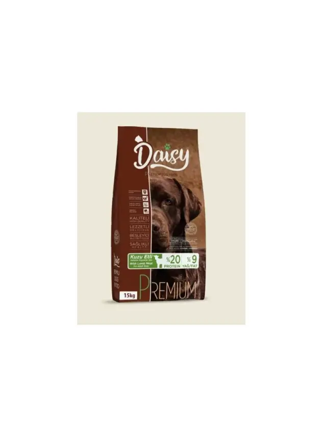 Daisy Premium Kuzu Etli Yetişkin Köpek Maması 15 Kg - 1