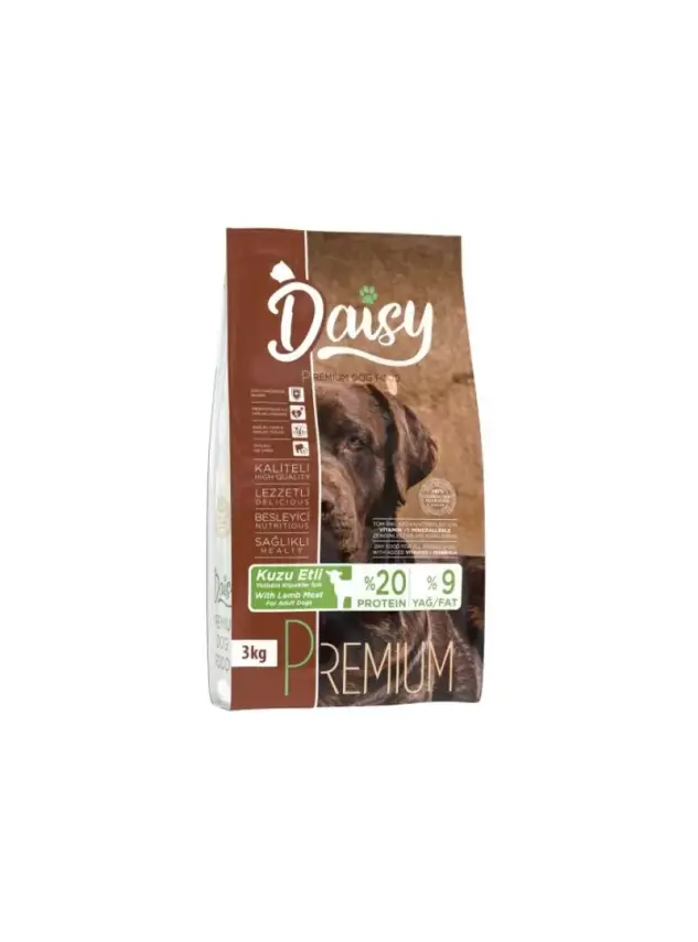 Daisy Premium Kuzu Etli Yetişkin Köpek Maması 3 Kg - 1
