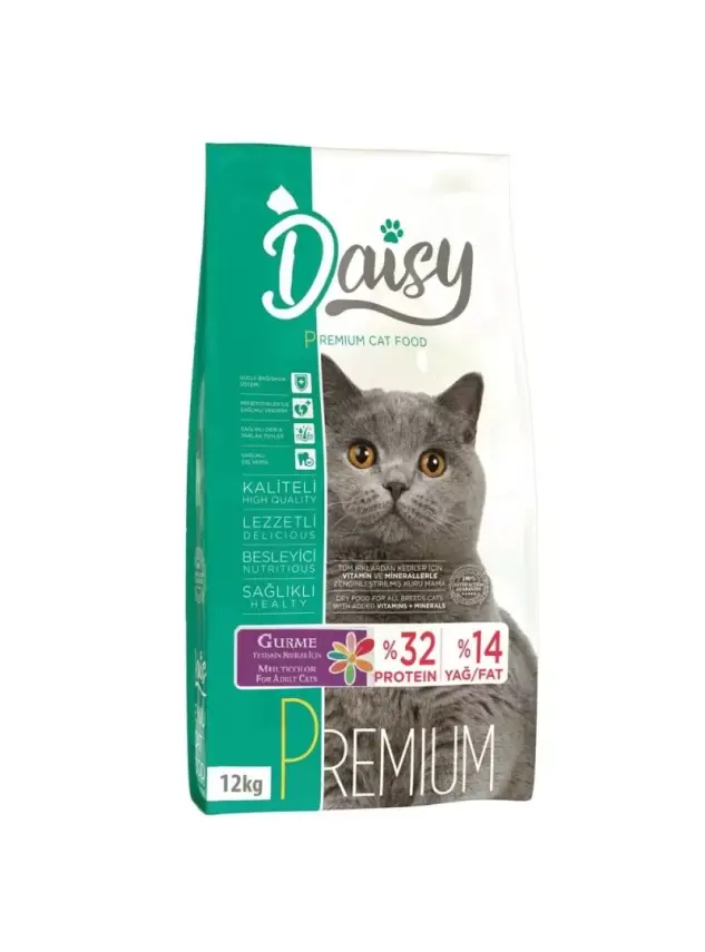 Daisy Premium Multicolor Kedi Maması 12 Kg - 1